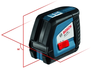 Bosch , GLL 2-50 Krysslaser i gruppen Krysslaser /  Korslaser / Linjelaser / Krysslaser hos Bygglaserteknik (0601063101)