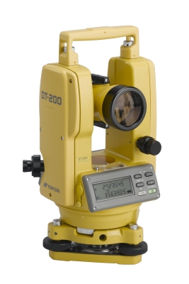 Topcon DT-205 i gruppen Teodoliter hos Bygglaserteknik (303216201)