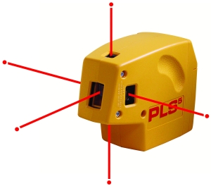 Topcon PLS-5 i gruppen Krysslaser /  Korslaser / Punktlaser hos Bygglaserteknik (60571)