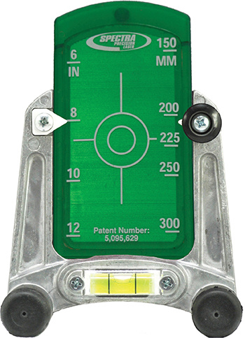 Spectra Precision , Hållare m 2 måltavlor