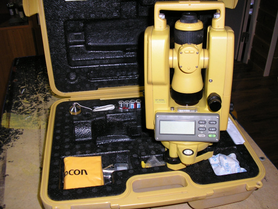 Topcon DT209L Digital Theodolit m laserpunkt